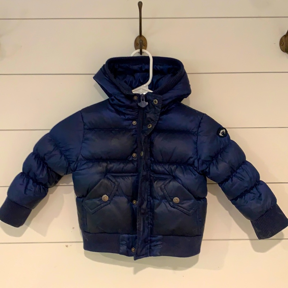 Appaman puffy blue winter coat 18-24 mo
